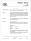 Page 109Lxxx
VOUAVSPRODUCT NOTICE
PN0007
infinite Digital Systems
July 17, 1995
Codec InformationAFFECTED PRODUCTS:
INI400-00, INI402-00, INI431-00, lNI432-00, lN1433-00, IN283
IN2831 -20, iN2833-00, IN4831 -00, IN4831 -10, IN4831 -20
I-00, IN2831 -10,
SYMPTOM:In certain site specific environments (a quiet office or a quiet CO line), background
noise from the environment may be interpreted as noise on the call. Not all locationsare affected by this noise. This condition may appear as low level clipping of the...