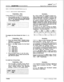 Page 351SYSTEM PARAMETERS PROGRAMMING
ingnite” DVX I’Digital Key Telephone System
MISC. SYSTEM PARAMET
ERS (Cont’d)
7 10.10BAUD RATE ASSIGNMENTS
Programming Steps
If Baud Rate(s) are to be assigned:
1.Press FLASH and dial [ 151. The first but-
ton will be lit and ready for programming
Port 
#l. The following message is shown
on the display phone:
To program the Baud Rate(s) for Ports # 
1, #3,
#4:
Programming Steps
1.Press the desired PORT # flexible button
(Buttons # 1, 
#3 ,or #4) to determine the
port to be...