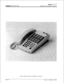 Page 46GENE- DESCRIPTION
iqjinite”” DVX I’Digital Key Telephone System
Figure 200-S Enhanced Digital Terminal
200-14Issue 1, February 1994 