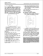 Page 577inJinitem DVX I’Digital Key Telephone System
MAINTENANCE AND TROUBLESHOOTING
E. Event Trace Mode
The 
“‘I? command enables and disables the
inJnite Digital Key Telephone System Trace
mode. While the trace mode is enabled eventsfor the trace desired will be displayed on the
monitor, printer or PC connected to the infiniteDigital Key Telephone System in an event re-
cord. To view the current status of the trace
mode type 
‘“I”‘at the MON> prompt
then the following screen will be displayed:
mon>t
Messages...