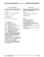 Page 117Injinite 8 16 Key Telephone System PRINTING DATA BASE PARAMETERS 
!Sysitem Configuration 
The System Configuration related database in- 
formation is provided in the following format: 
SYS CONFIG 
QUE HOLD ALM :DT :SIGL :ENBL 
Y 
SY CL REPT N 
PRV ATTD LBCl LBC2 
Y 
01 . . . . 
SMDR BAUD PRNT 
ALL 
300 29 
EX/SCl EX/SC2 EX/SC3 EX/SC4 
. . .a . . . . . . . . . . . . 
QUE= Enabled = “Y”, 
Disabled = ‘N” 
HOLD=Valid data is ‘EX” or ‘SY” 
ALM= Alarm parameters where: 
DT= Closed ‘CL” or Open ‘OP” detection...