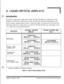 Page 225The display is arranged into an upper and lower field. The upper field displays the current activity of the
telephone. The lower field is divided into two sections. The left section of the lower field displays the date,
speed bin number, connected intercom station or outside line number. The right section of the lower field
displays the current time or elapsed time on an outside call. The following table shows what displays on the
LCD displays based on the function performed.FUNCTIONCALLING STATIONCALLED...