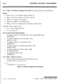 Page 290C-32CUSTOMER DATABASE PROGRAMMINGRefer to Table C-10: Button Assignments (FLASH 50) to assign a function to each flexible button.
Defaults:
QButtons 1 thru 12 are assigned as Stations 100 thru 111,
*Buttons 13 thru 18 are assigned as CO Lines 01 thru 06,
+Buttons 19 is assigned as a Loop button,
+z+Button 20 is assigned as a Pool Group button,
oButtons 21 thru 24 are flexible buttons with features assigned to them.
Where:BB = Button Number (01-24)
9LLL = CO Line Number (001-012)
3G = Line Group (l-7)
KEY...