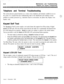 Page 3664-2Maintenance and Troubleshooting
Telephone and Terminal Troubleshooting
IRl~liritllFlml~l~~~~~l~l~l~l~l~l~l~l~i~l~l~l~l~i~l~l~l~l~l~l~l~i~l~l
Telephone and Terminal Troubleshooting
This section discusses general functions on a variety of key telephones and terminals available for use on
the system. It is assumed that basic troubleshooting skills in the identification and resolution of basic
problems are already possessed (e.g., static/noise heard on conversation, one phone only; Replace worn
handset...