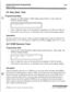 Page 431System Parameters Programming
System Timers
CO Ring Detect Timer
,f?--,
eProgramming Steps
_.y: 7.:2:-1Press the CO RING DETECT TIMER flexible button(FLASH 01, button #ll). The
following message displays:
CO RING DETECT2-93
2Enter a l-digit timer value on the dial pad that corresponds to 2-9 (200 ms to 900 ms).
3Press HOLD to save the entry. A confirmation tone is heard and the display updates.
Description
This timer controls the time necessary to detect an outside line ringing into the system. By...