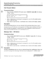 Page 463System Parameters Programming
Programmable Flash Rates
2-41
Call Forward Button
*-.-.
c-
Programming Steps,:-.:a-‘:..::~T~CYZ-1Press the CALL FORWARD BTN flexible button (FLASH 07. button #3). The following
message displays:
CALL FORWARD BTN00-28
RED STEADY ON
zEnter a 2-digit value on the dial pad to correspond to one of the 29 available options.
Refer to flash rate table.
3Press HOLD to save the entry. A confirmation tone is heard and the display updates.
Description
The Call Forward Button flash rate...