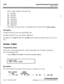 Page 482:2-60
System Parameters Programming
Access Codes
2Enter a l-digit number for the baud rate:
[I] = 150 Baud
[2] = 300 Baud
[3] = 600 Baud
[4] = 1200 Baud
[5] = 2400 Baud
[6] = 4800 Baud
~
[7] = 9600 Baud
3Press HOLD to save the entry. A confirmation tone is heard and the display updates.
Description
Port #l: First RS-232C port on the optional MISU board.
Port 
#2: Second RS-232 port on the optional MISU board.
By default, Port 
#l (MISU RS-232C), Port #2 (MISU RS-232) and Port #3 (Modem) baud rates are...