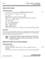 Page 538.
Station Attributes Programming
Page B Introduction
Station ldentif ication
Programming Steps
1Press the STATION ID flexible button (FLASH 50, Page B, button #l).
STATION IDo-7
KEYSET
1Enter a 1, 2, 3 or 4-digit value on the dial pad to identify the type of terminal:
[000] or [0] = 24-Button Terminal
[I] = DSS Console
[6] = SLT without Message Wait
[7] = SLT with Message Wait
[007] = 12-Button Terminal
[008] = g-Button Terminal
2Press HOLD to save the entry. A confirmation tone is heard and the display...