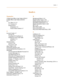 Page 559Index - i
Index
Numerics
3-Digit Area/Office Code Table (LCR) B-7
6-Digit Office Code Table (LCR) B-8
911
911 Alert 2-5, 3-5
911 Feature 2-4
Enhanced 911
Integration 2-6
Power Failure Station 2-7
A
Account Codes 2-7
Forced 2-8
Traveling COS (Verified) 2-9
Verified Account Code Table
Initialize 2-12
Print 2-13
Administration
Access 2-103
Password 2-104
Allow Table 2-278
Answering a Recall 2-220
Answering Machine Emulation 2-14
Attendant
CO Line External (Off-Net) Forward 3-6
Custom Messages 3-7...