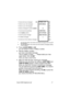 Page 23Avanti 3025 telephone set 17
*You hear this option only if there are deleted messages which may still 
be recovered.
** You hear this option only if there are future delivery messages waiting 
in your mailbox.
2. Press {LEAVE MSG} or [2]
; 
you are asked to enter a mailbox number.
3. Dial the mailbox number; 
you hear a recorded messa
ge:
This is mailbox number ___. Please state your mes-
sage clearly, then dial
 [#]
.
Then you hear a short tone.
4. After you hear the tone, record your messa
ge.
While...