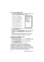 Page 3630 Avanti 3025 telephone set
To activate the header option
1. Press
 {SET OPTION} or [4]
 in the MAILBOX Menu; you 
receive the MAILBOX OPTIONS Menu:
2. Press 
{HEADER} or [4]
; you receive the ACTIVATE/
DEACTIVATE Menu.
3. Dial [1]
 or press 
{ACTIVATE} to activate the option and 
dial [2]
 or press 
{DEACTIVATE} to deactivate the 
option.
If the header option is deactivated, you can neverthe-
less hear the time ta
g for a particular message.
To listen to the message time tag
 for a particular message...