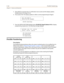 Page 1722-142Flexible Numbering
Chapter 2 - Features and Operation
3. Press HOLD to save the entry. A confirmation tone sounds and the display updates.
Flexible button #19 (Page A) is lit.
4. Pressbutton#20.ThedisplayupdatestoreflectcurrentprogrammingforPageB.
XXX-XXX = Station Range
5. Press the DISPLAY BUTTONS flexible button(FLASH 50, Page B, Button #14)to display
programming assignments. The following message displays:
XXX = Station Number
BB = Button Number
YYY = Button Function
Flexible Numbering...