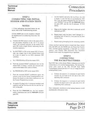 Page 33Technical 
Service 
Manual Connection 
Procedum 
. . . . . . . . . . . . . . . . . . . . . . . . . . . . . . . . . ___ 
,.....................................,........................................ ;’ . . . . . . . . . . . . . . . . . . . . . . . . . . . . . . . . . . . . . . . . . . . . . . . . . . . . . . . . . . . . . . . . . . . . . . . . . . . . . . . . . . ..~........................................................... (....,.,..,,,,,,~~~~~,,~~,,,,,~~,,~,.~...... 
STEP 4 ’ 
CONDUCTING THE INITIAL...