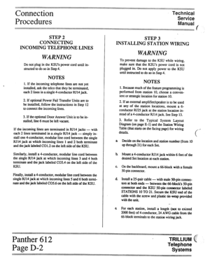 Page 16Connection 
Procedures Technical 
Service 
Manual 
. . . . . . . . . . . . . . . . . . . . . . . . . . . . . . . . . . . . . . . . ..I. . . . . . . . . . .I . . . . . . . . . . . . . . . . . . . . . . . . . . . . . . . . . . . . . . . . . . . . . . . . . . . . . . . . . . . . . . . . . . . . . . . . . . . . . . . . . . . . . . . . . . . . . . . . . . . . . . . . . . . . . . . . . . ..,. . . . . . . . . . . . . .... .... .... . . . . ... ... . . . 
. . . . . . . . . . . . . . . . . . . . . . . . . . . . ....