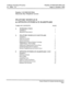 Page 48Trillium Standard Practice Panther II 820/1032/2064-296 
91 - 0566 - 1A Issue 1, October, 1989 
Panther 0 II 820/1032/2064 
Electronic Key TeIephone System 
FEATURE MODULE II 
& OPTIONS INTERFACE HARDWARE 
TABLE OF CONTENTS 
PAGE 
1. INTRODUCTION 
GENERAL 
REASON FOR ISSUE 
2. FEATURE MODULE IT SOFTWARE 1 
GENERAL 
1 
INSTALLATION 
1 
Initial Installation 
2 
Replacing the Feature Module Cartridge 3 
ADDITIONAL FEATURES 5 
Additional Programmable Feature Keys 5 
Transfer Ringing Return Displays 7 
Remote...