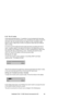 Page 44Handleiding PTAM  ©-1998 Vidicode Datacommunicatie BV 44
5.23 The VU meter  
As has been discussed before, it is possible to record automatically. Recording 
can be started by an external switch, or be controlled by the volume of sound. In 
the latter case, the recorder will wait for speech to start, and when it does, 
begin to record.  When there is little or no sound for some time the PTAM will 
stop recording. 
It is best to set the signal level which stops and starts recording with the VU 
meter. A...