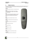 Page 163D perception             COMPACTVIEW SX25+ 
Revision 3                    User Manual   
 
  11 
 
 
9.  REMOTE CONTROL 
The remote control allows flexible access to the pr
ojector settings, either through direct keys, or 
through the menu system. The remote control can be u sed to emulate the computer mouse 
through the USB interface. 
 
POWER  
Switches the projector between on and standby modes .
 
  
AUTO  
Adjusting the projector to display a correct image, 
including position, width, height,...