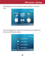 Page 26PMP System - Settings
25
The Settings Menu can be accessed by selecting “Settings” on the main 
menu.
Once in the Settings menu, there are four items that can be selected to ad-
just the basic PMP system settings:  