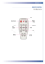 Page 9Keystone
Correction Source
9 INTRODUCTION
REMOTE CONTROL 
WITHMOUSEFUNCTION
Power / Stand By
Page Up
Re-Sync Multi-
Directional
SelectorOptimum
Setting
Menu
Page Down
Freeze LED
Zoom In / 
Zoom OutHide 