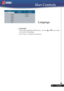 Page 19Language
 Language
  Choose the multilingual OSD menu . Use the   or  key to select
  your preferred language. 
  Press “Enter” to ﬁnalise the selection. 
19
... English
User Controls
English
Français
Deutsch
Italiano
Español
PolskiPortuguês
Nederlands 