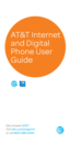 Page 1Get answers 24/
7 
Visit att.com/support
or call 800.288.2020
FC _UVEP100035433_ ATT112200800-7_HSIA _VoiceUser_Guide_Release
AT&T Internet 
and Digital 
Phone User 
Guide  