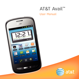 Page 1 
User Manual
AT&T Avail™   