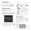 Page 18When you enter a fie\&ld that needs text o\&r numbers, a 
keyboard automaticall\&y appears on the sc\&reen. Press 
and hold the input \&box and select Input method from 
the pop-up menu to c\&han\be input method.
Android Keyboard
The Android Keyboard provides a\& layout similar to a\& 
desktop computer keyboard. Turn the phone sidew\&ays 
and the keyboard will chan\be\& from portrait to 
landscape. 
To use the landscape\& keyboard, just tap the Auto-
rotate screen check box in Settings > Display. 
(The...