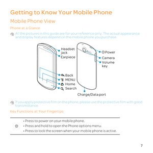 Page 127
Getting to Know Your Mobile Phone
Mo
Ph All 
an
 If yplease us
tran
Key
