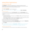 Page 6156
Using Other A
Using the Calendar
Use Ca to create and manage events, meetings, 
Dependgs, th
synchron
Ope
Touch  >  to 
 To accMo.
Cre
1.  > New event E sc
2. ct the calendayo
event.
3. Enter the event na
