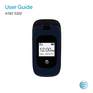 Page 1User Guide
AT&T Z222  