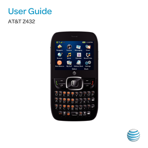 Page 1User Guide
AT&T Z432 