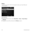 Page 40 
Music
Your phone includes a free music player to play your music files and 
create playlists.
Playing Music
  From the home screen, select Main MenuMusicMusic Player 
All Music.
  Highlight a sound file and press the OK Key to play it.
32Entertainment 