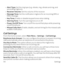 Page 52 •  Alert Type: Set the ring type (e.g. vibrate, ring, vibrate and ring, and 
ascending ringtone).
 • Receiver Volume: Set the volume of the receiver.
 •  Message Tone: Set the notification ringtone for an incoming SMS or  
MMS message.
 • Key Tone: Enable or disable keypad tones when dialing.
 • Warning Tone: Turn the warning tone on or off.
 •  Power On/Off Tone: Turn on/off the sound that plays while powering 
on/off the phone.
 •    Missed Calls Alert: Enable, disable, and set timing for the missed...