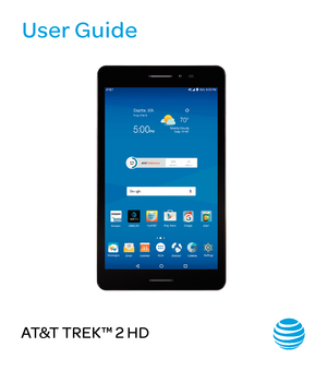 Page 1User Guide
AT&T TREK™ 2 HD 