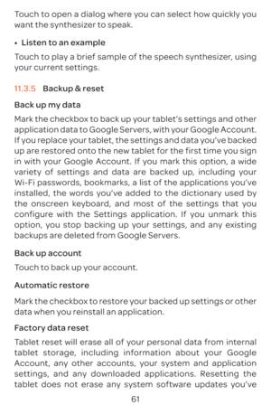 Page 6461
T
wan
00990015
Listen to an e
T
y
11.  B
B
Mark the checkbo
applica
If y
up ar
in with y
v
W
inst
the onscr
configur
option, y
backups ar
B
T
A
Mark the checkbo
da
F
T
t
Accoun
settings, and an
t 