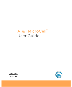 Page 1AT&T MicroCell™
User Guide 