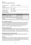 Page 35
Appendix
31

RF frequency band1921.536MHz — 1928.448MHz
Channels5
Operating temperature32°F — 122°F 0°C — 50°C
Handset voltage2.4 — 3.2 VDC
Charger voltage (AC adapter output)6VAC @300mA
�peration�perating time*
Talk time (cordless handset)Up to seven hours
Talk time (cordless handset speakerphone)Up to five hours
StandbyUp to seven days
* Operating times vary depending on your actual use and the age of the battery.
DECT 6.0 digital technology
The AT&T DECT 6.0 products offer unsurpassed range...