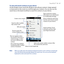 Page 87
TouchFLO™ D 87

To view and search contacts on your deviceOn the People screen, touch the All tab to view all your contacts. Swipe upward or downward on the screen to scroll through your contacts. You can also use the search box or the Quick Scroll bar to search for contacts on your device.
Create a new contact.
Return to the People tab.
Quick Scroll bar. Touch and hold, and then slide your finger downward.
Add a new contact, delete contacts, filter the contacts list, and more.
Touch to edit or...