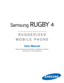 Page 1RUGGEDIZED
MOBILE PHONE
User Manual
Please read this manual before operating your device,  and keep it for future reference. 