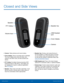 Page 84Closed and Side Views
Getting Started
• Camera: Takes pictures and record videos. 
• Cover display: View an incoming call or message. 
Th e Cover display also shows the date, time, 
network, and other icons, as well as alerts and 
alarms.
• PTT Hotkey: By default, this key launches AT&T 
Enhanced Push to Talk (EPTT) . This hotkey can 
be reassigned to launch a different application. 
See PTT Hotkey .
• Speaker: Plays music and other audio files. It can 
also be turned on during calls to allow others to...