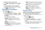 Page 53AT&T Enhanced Push To Talk       48 3.Highlight the member you want to delete.
4.Press Options, highlight Delete, then press Select or 
.
5.Press Ye s to confirm that you want to delete the 
Contact or press No to return to the EPTT Groups list.
6.Press   to return to Idle mode.
Viewing EPTT Group Options
To view Group options:
1.Press the   EPTT key.
2.Use the Right Navigation key to highlight 
Groups, 
use the Down Navigation key to highlight a Group, and 
press Options.
The following options are...