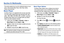 Page 8681
Section 8: Multimedia
This section explains how to use the multimedia features of your 
phone, which includes Music Player, Video Player, Gallery, 
Camera, and Camcorder.
Music Player
The Music Player is an application that can play music files. 
The music player supports files with extensions AAC, AAC+, 
eAAC+, MP3, WMA, 3GP, MPEG, MP4, and M4A. Launching 
the Music Player allows you to navigate within your Music 
folders and select playback material.
1.In Idle mode, press 
Menu ➔ My Stuff ➔ Tools ➔...