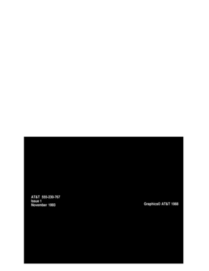 Page 28AT&T 555-230-767
Issue 1
November 1993Graphics© AT&T 1988 