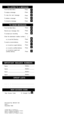 Page 5TO LISTEN TO A MESSAGE:
From the Main MenuPress1
To replay a messagePress1
To stop the next messagePress2
To delete a messagePress3
To forward a messagePress5
TO SEND MESSAGE:
From the Main MenuPress2
Record your message, thenPress#
To accept your recordingPress#
Enter the destination mailbox number [    ]
or, to use the Directory
Press#
To send a normal deliveryPress#
1
or, to send an urgent deliveryPress
or, to send a certified deliveryPress2
or, to send an urgent and
certified deliveryPress3
IMPORTANT...