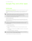 Page 138Google Play and other appsGetting apps
Getting apps from Google Play
Google Play is the place to go to find new apps for HTC One. Choose from a wide
variety of free and paid apps ranging from productivity apps, entertainment, to
games.
§ A Google Wallet ™
 payment service is required to purchase a paid app. You will be
asked to confirm method of payment when you purchase an app.
§ The name of the Play Store app may differ depending on your region.
§ The ability to purchase apps varies by region.
Finding...