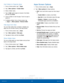 Page 3630Apps Screen
Applications
Use Folders to Organize Apps
1. From a Home screen, tap  Apps.
2.
 T

ap 
 More options > Create folder.
3.
 
Ent

er a folder name.
4.
 
T

ap 
 Add, select apps to include in the folder, 
and then tap Done.
5.
 
T

ouch a folder to view its apps. Touch an app to 
launch it.
6.
 
T

o delete a folder, from a Home screen, tap 
 Apps >  More options > Remove folder.
Hide Apps from View
You can hide (rather than uninstall or disable) any 
apps you do not wish to see on the App...