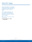 Page 5347GALAXY Apps
Samsung Applications
Galaxy Essentials is a collection 
of specially chosen applications 
available through Samsung 
Apps. 
From Galaxy Essentials, you 
can access and download a 
collection of premium content, 
free of charge
Note : A Samsung account is required to purchase 
and download apps.
 ► F

rom a Home screen, tap 
 Apps > 
 GALAXY APPS.
GALAX Y Apps
                  DRAFT 
FOR  INTERNAL  USE ONLY   
