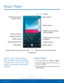 Page 6054Music Player
Samsung Applications
Listen to your favorite songs 
with the Music player. Navigate 
through your music library, play 
songs, and create customized 
playlists. Listen to Music
1. From a Home screen, tap  Apps >  Music.
2.
 T

ap a library category at the top of the screen to 
view your music files.
3.
 
S

croll through the list of songs and tap an entry 
to begin playback.
Music Player
Rewind song or go to previous song Scan forward or go to next song
Pause/Play Adjust volume
More...