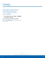 Page 8680Printing
Settings
Print images and documents 
to Samsung printers and 
other compatible printers 
(not included) .
1. From a Home screen, tap   Apps >  Settings  
> Connections > Printing.
2.
 T

ap a print service and follow the prompts.
Note : Tap Download plug-in to install additional print 
service drivers.
Printing
                  DRAFT 
FOR  INTERNAL  USE ONLY   