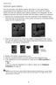 Page 12
9
Getting started
Optional spare battery 
You can purchase a 9V alkaline battery and keep it in the spare battery 
compartment of the telephone base at all times. In the event of a power 
failure and with the optional spare battery installed in the telephone, all the 
telephone functions will work normally until the battery needs to be replaced.  
Remove the mounting bracket from the underside of the telephone base. 
Press the tabs in the direction of the arrows and pull the mounting bracket 
away from...